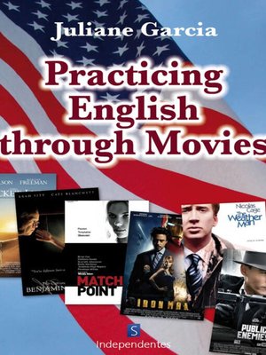 cover image of Practicing english through movies